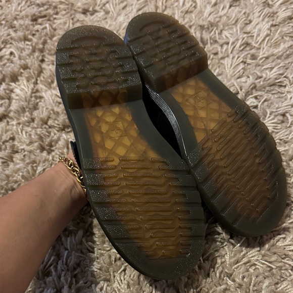 Dr. Martens Shiny Black Kids Mary Jane Shoes - Picture 3 of 3